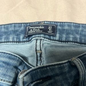 Abercrombie & Fitch women size 27 / 4R jeans stretch